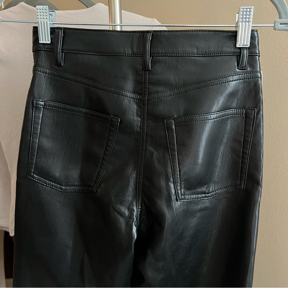 NWT Aritzia Wilfred Melina Pants Black - Picture 10 of 10